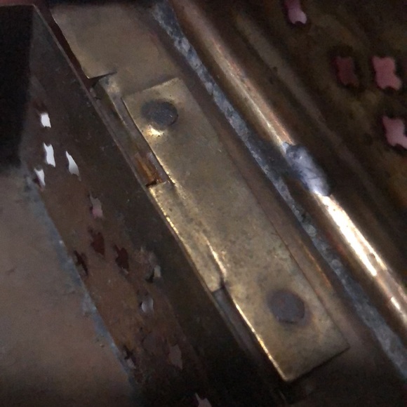 Vintage Brass Cricket Box-EUC-Slightly Tarnished-3x2 - Picture 9 of 13